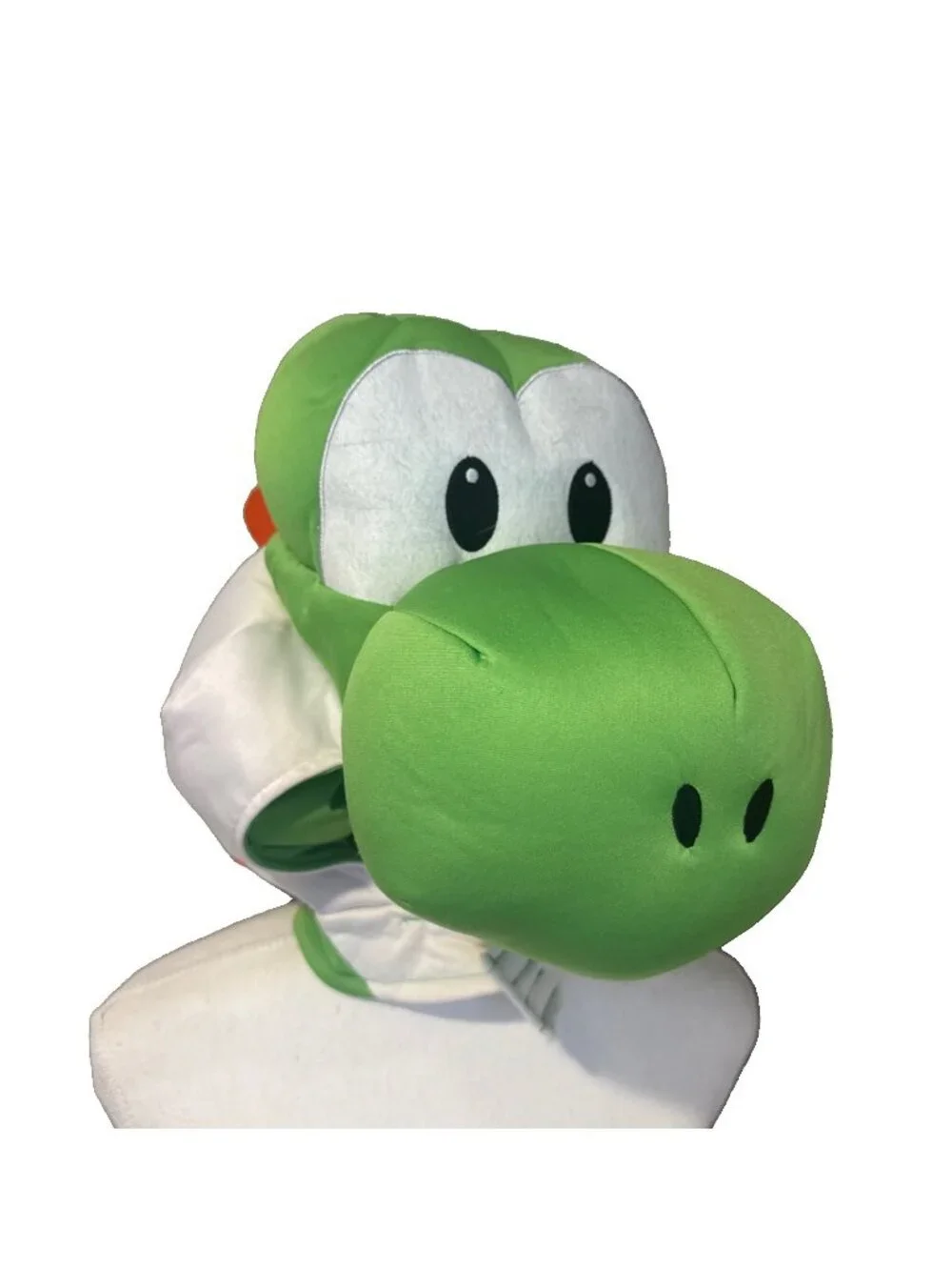 Super Mario Yoshi Adult Headpiece Costume Dinosaur Dress Up Halloween Green